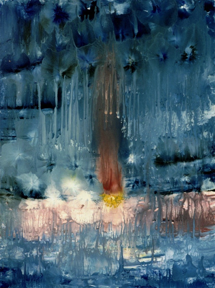 Between Day and Dream, Öl auf Holz.