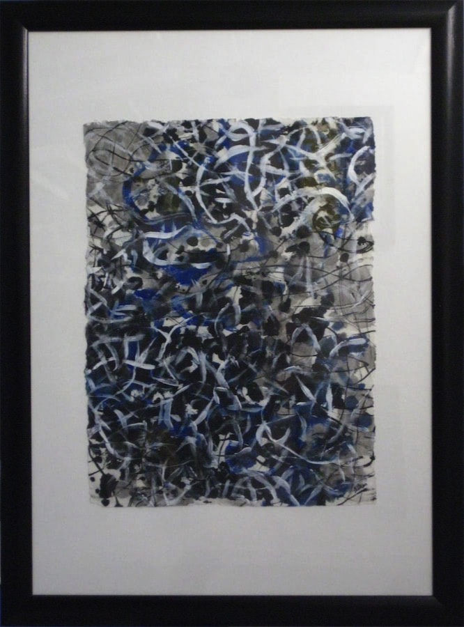 NightMelody, Tusche auf Bambus-Papier