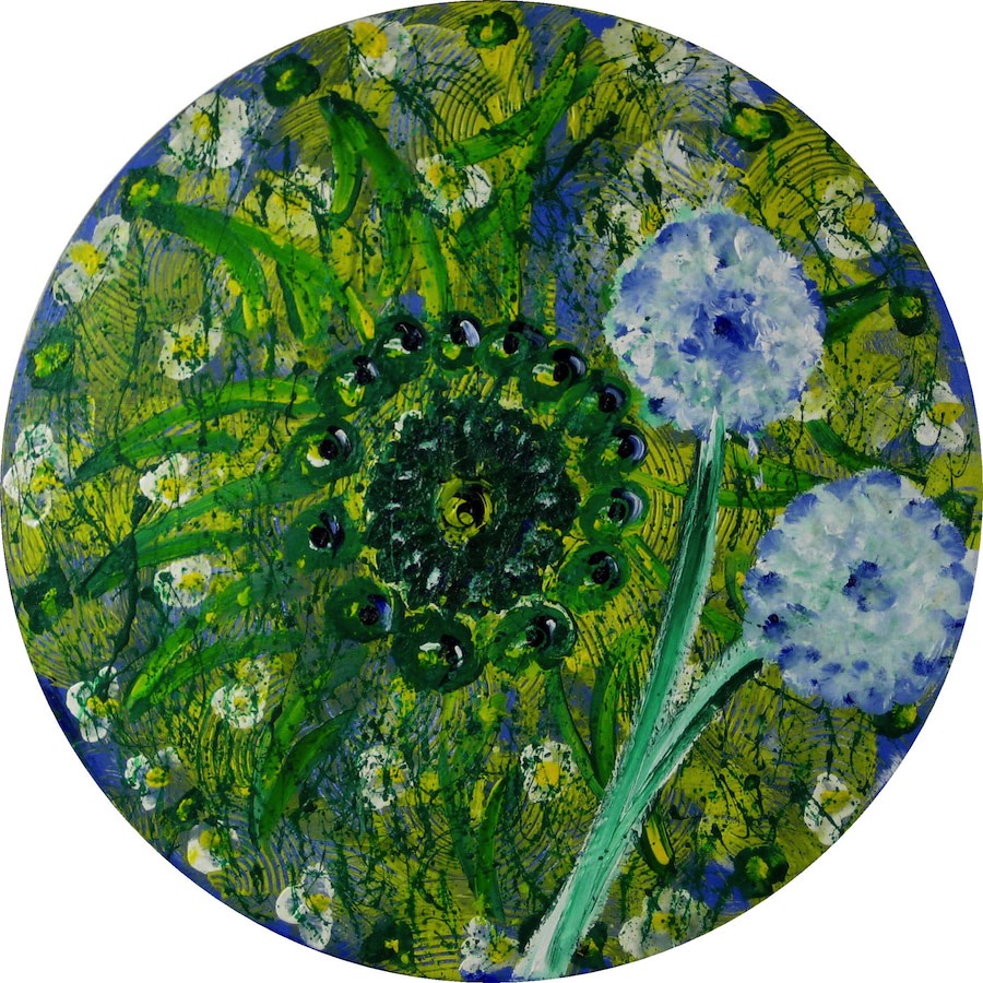 Summer Time, Acryl auf Leinwand .