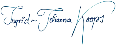 Schriftlogo Ingrid-Johanna Koops